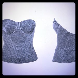 House of CB glitter corset
